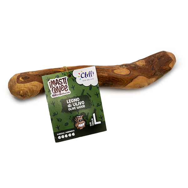 Cliffi Olive Wood tyggepinne oliventre tannrens