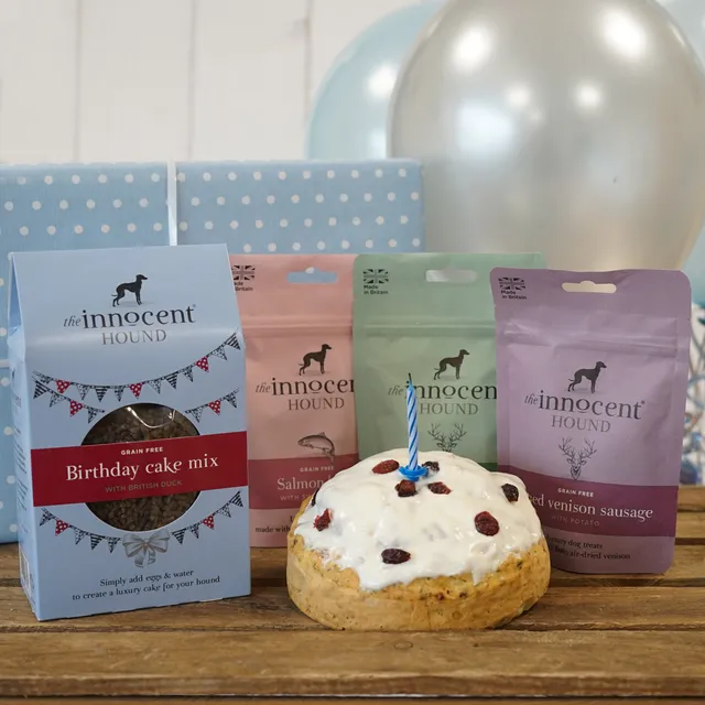 The Innocent Hound Birthday Hound Gift Box gaveeske uten gevir