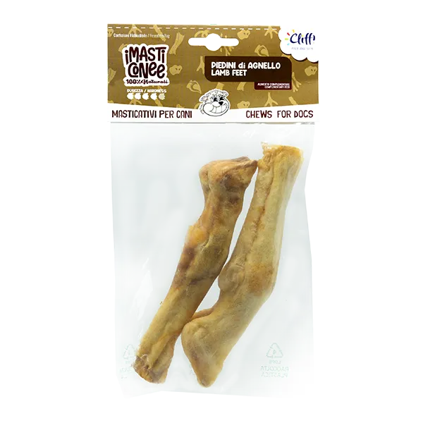 Cliffi Lamb Feet hundegodbit 100 g tørket lam