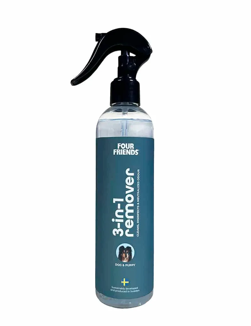 Four Friends 3-in-1 Remover pelspleie hund valp mild