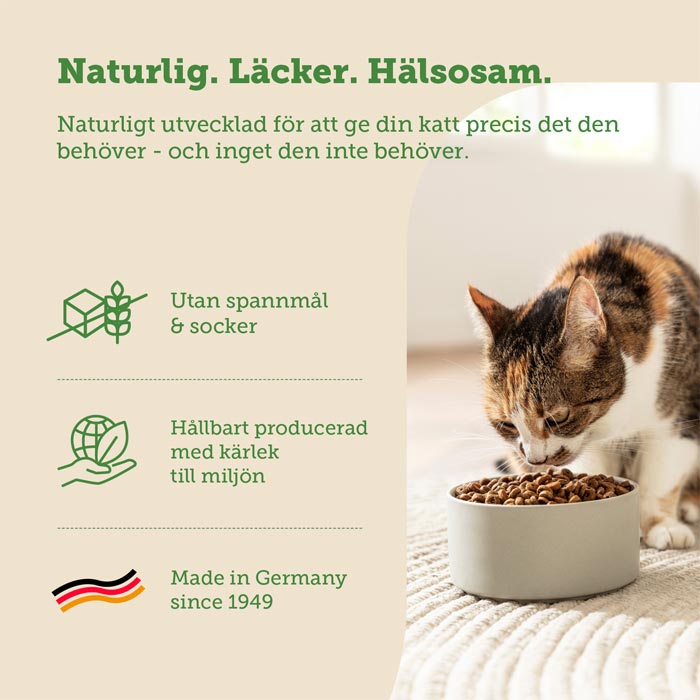 Mera Cats Nature Adult Salmon tørrfôr katt 400 g kornfri