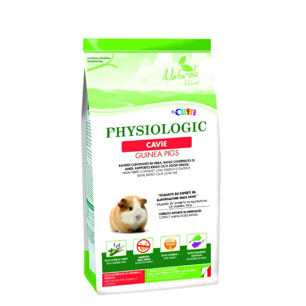 Cliffi Physiologic marsvinfôr 800 g – fiber C-vitamin