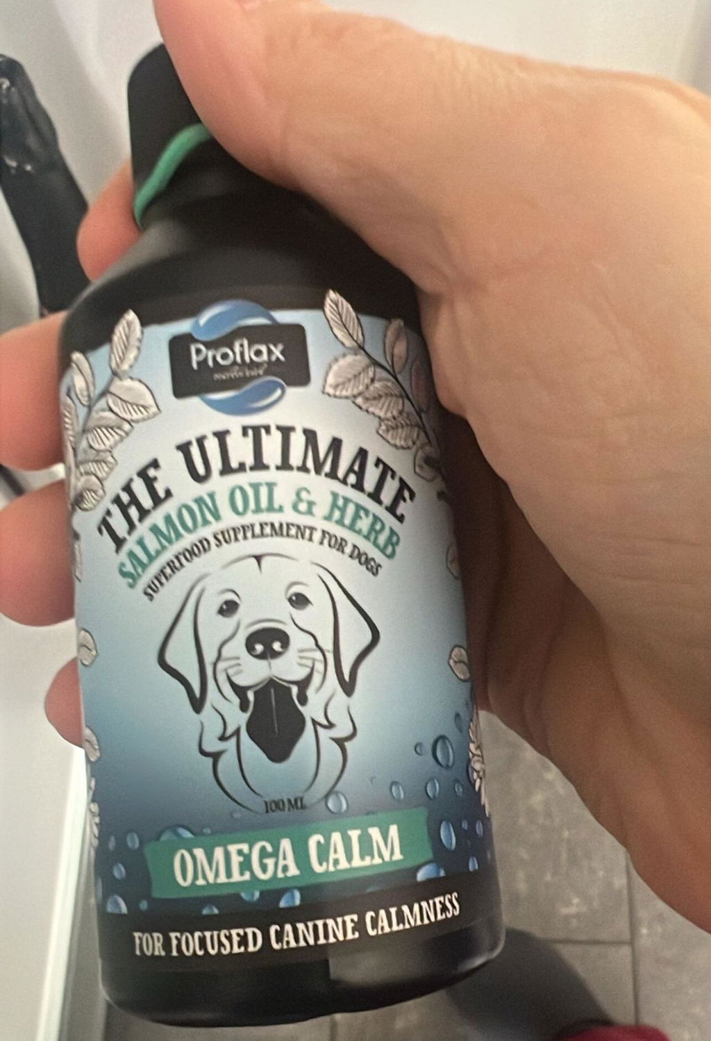 Proflax Omega Calm olje 100 ml beroligende