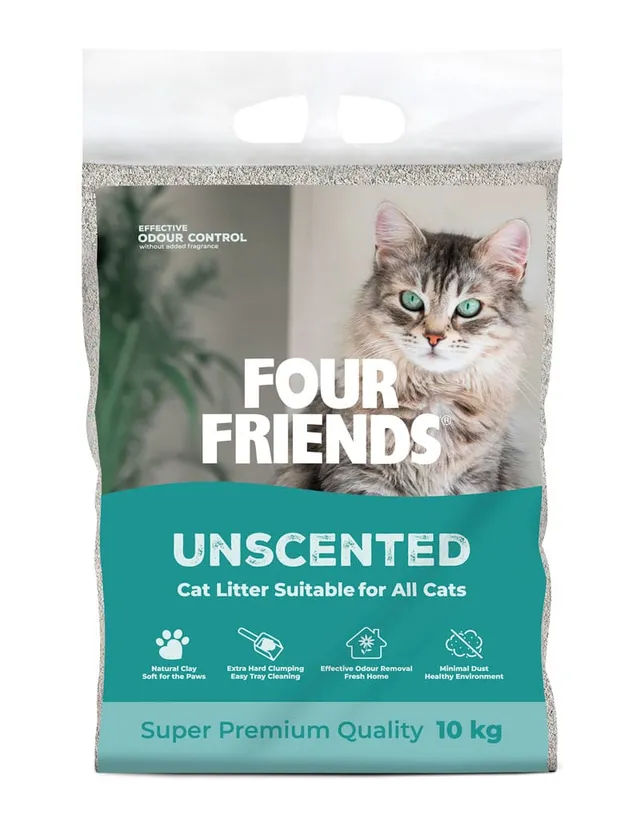 Four Friends Unscented hundeposer uparfymerte