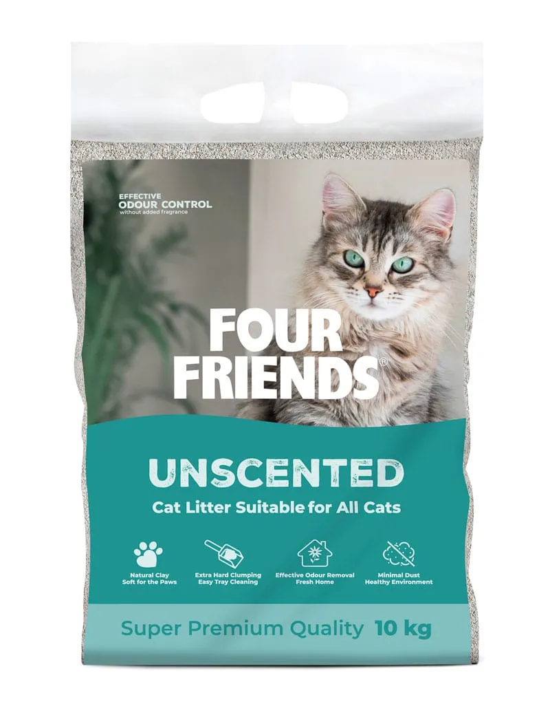 Four Friends Unscented hundeposer uparfymerte