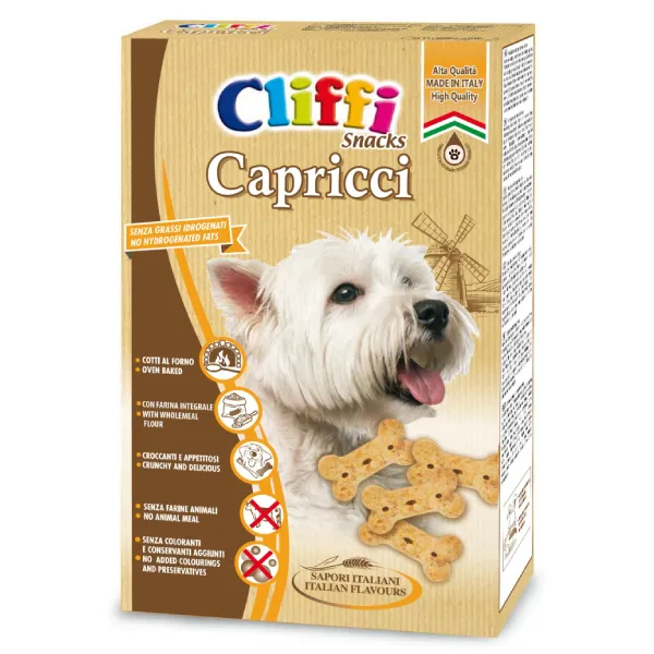 Cliffi Capricci hundekjeks 400 g fullkorn fiber