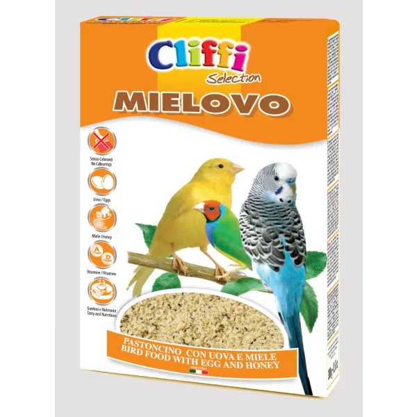 Cliffi Mielovo eggfôr fugl 300 g med honning