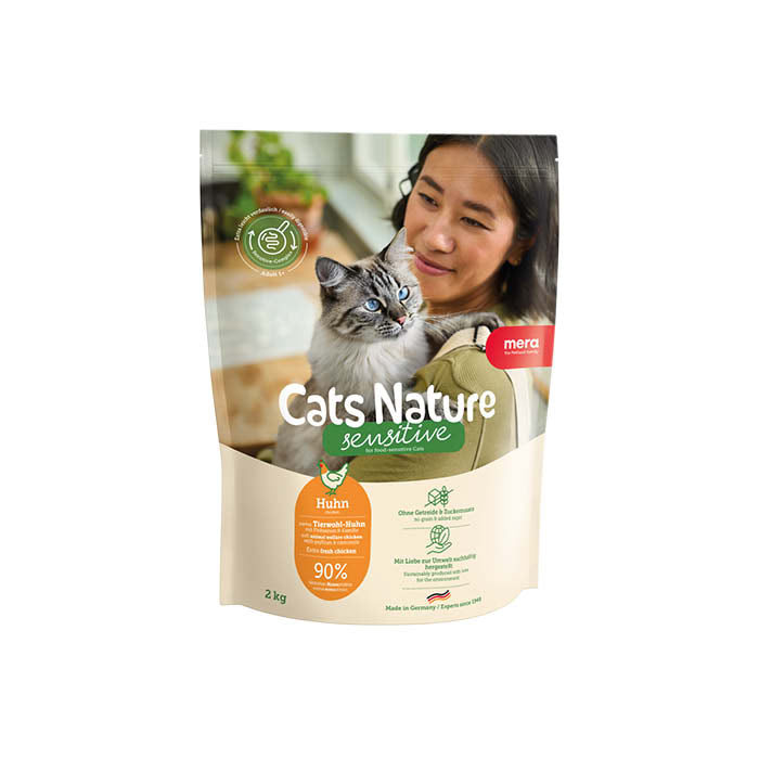 Mera Cats Nature Sensitive Chicken tørrfôr 400 g kornfri