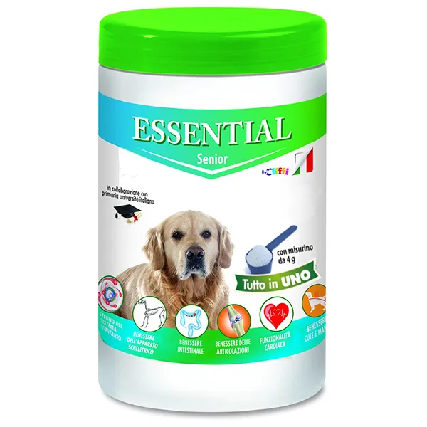 Cliffi Essential Senior tilskuddsfôr seniorhund ledd