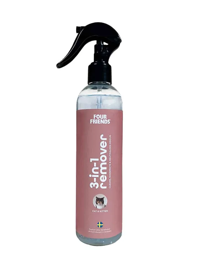 Four Friends 3-in-1 Remover Cat & Kitten flekkfjerner