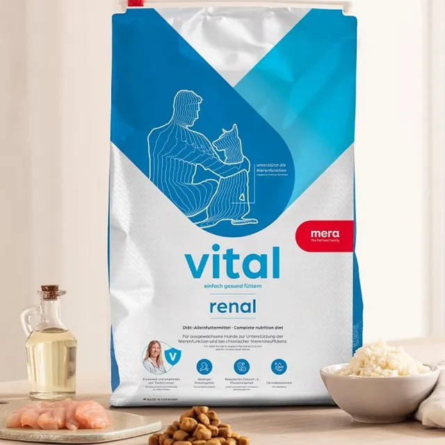 Mera Vital Renal tørrfôr til hund 3 kg nyrevennlig