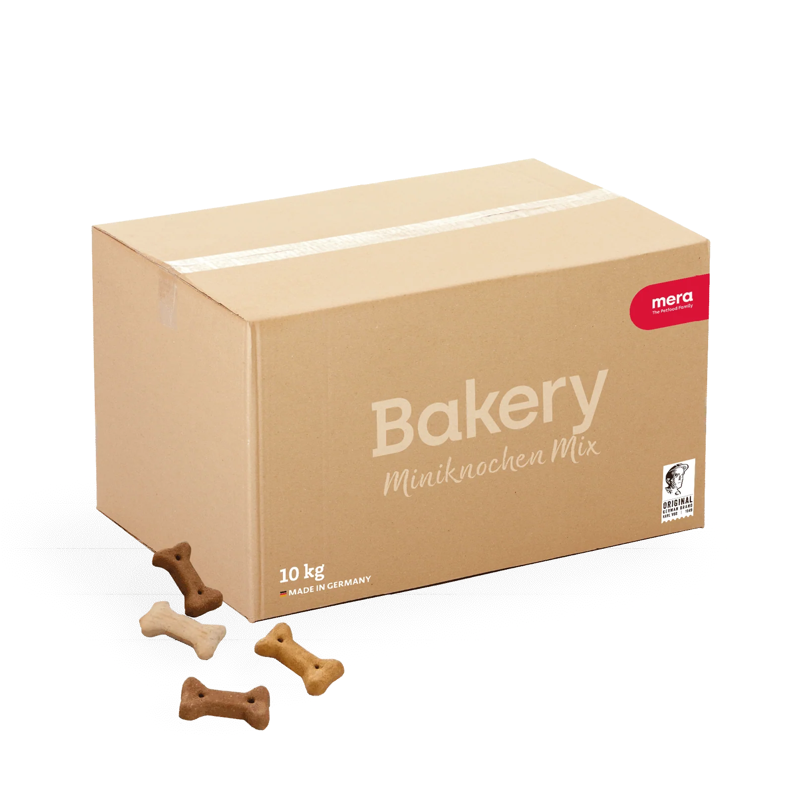 Mera Kexben Mix hundekjeks 1 kg lam 4 cm