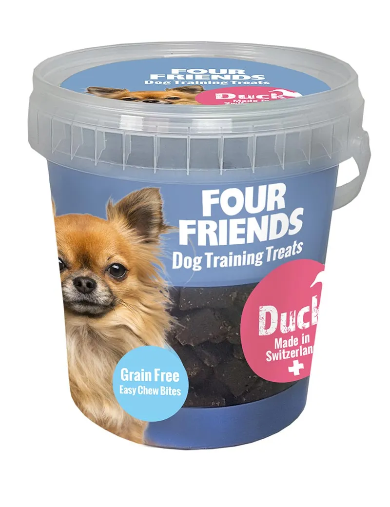 Four Friends Training Treats Duck treningsgodbiter and