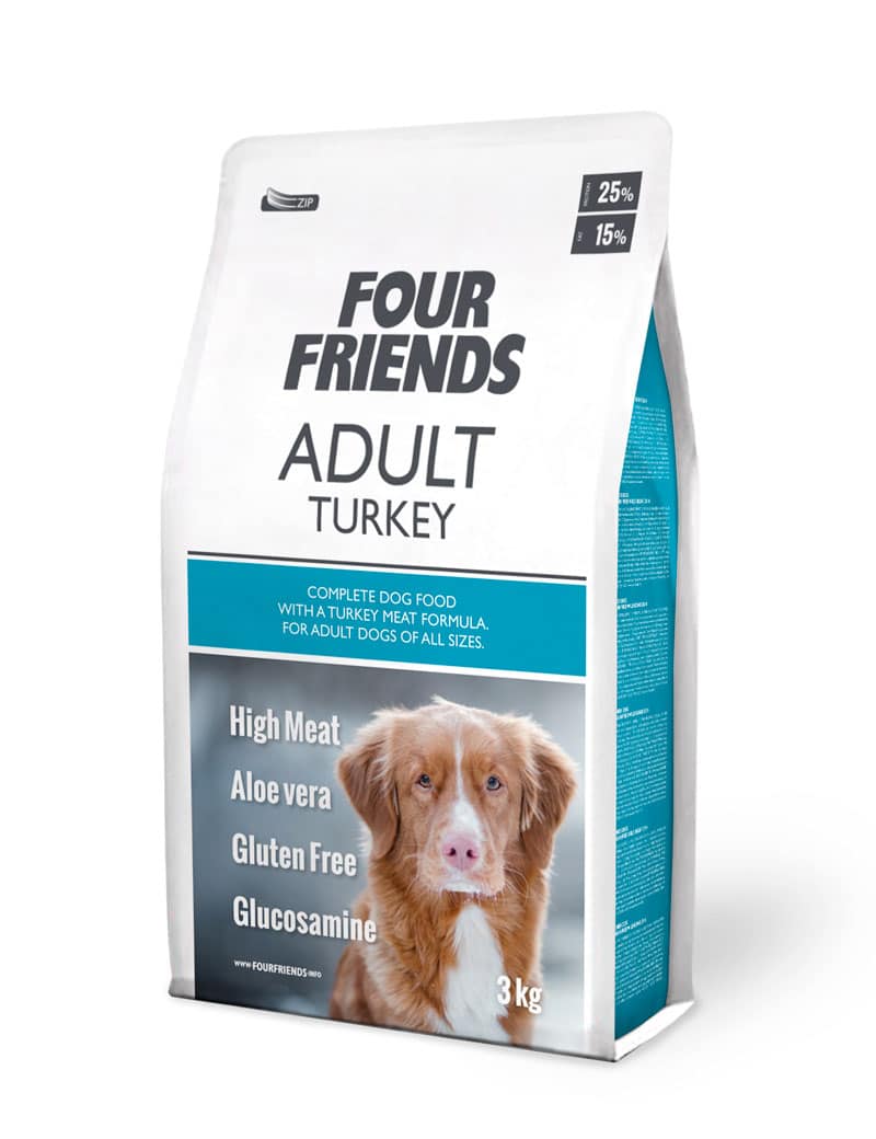 Four Friends Adult Turkey tørrfôr kalkun voksen