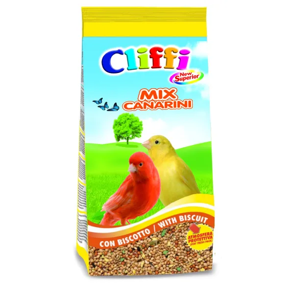 Cliffi Superior Mix kanarifôr 1 kg med kjeks