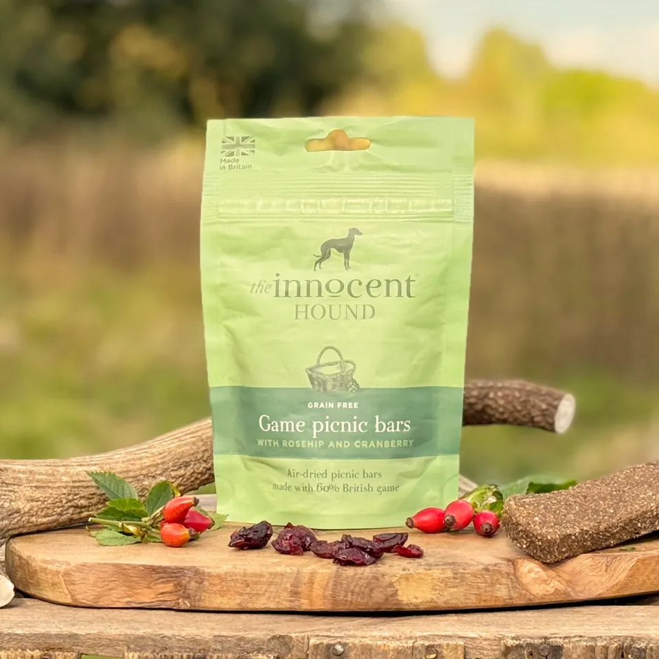 The Innocent Hound Game Picnic Bars hundegodbit 70g vilt