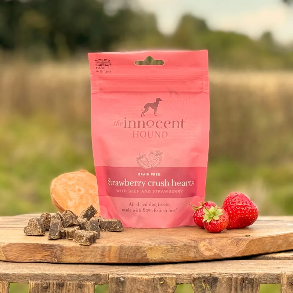 The Innocent Hound Strawberry Crush hundegodbiter 70g biff