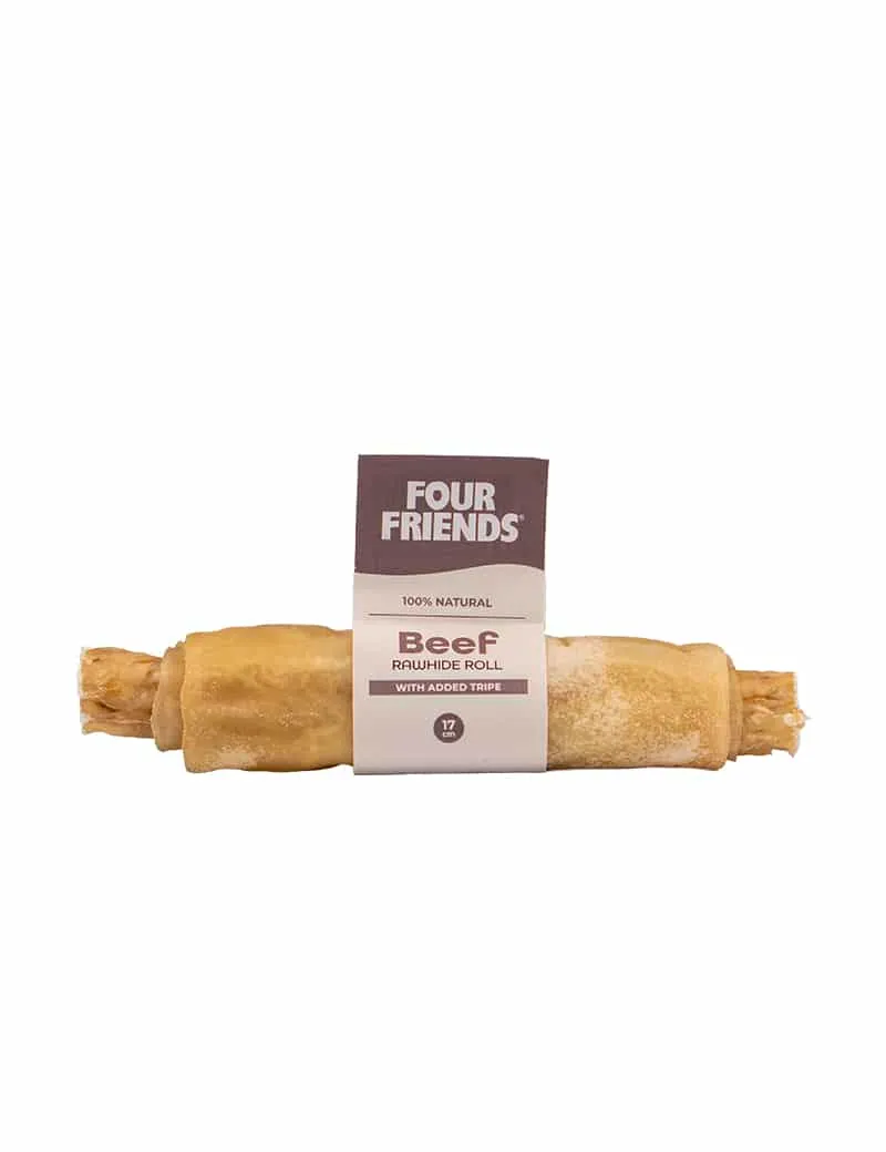Four Friends Beef Rawhide Roll tyggerull storfekjøtt