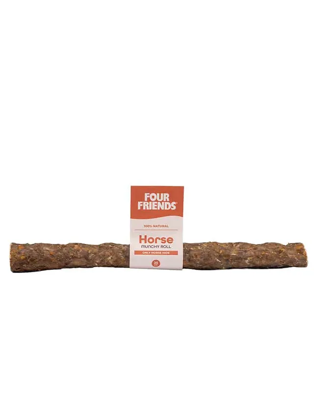 Four Friends Horse Munchy Roll tyggerull hund hest