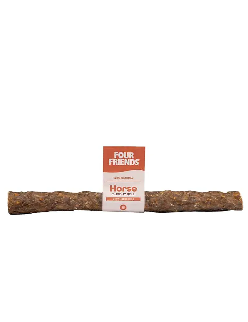 Four Friends Horse Munchy Roll tyggerull hund hest