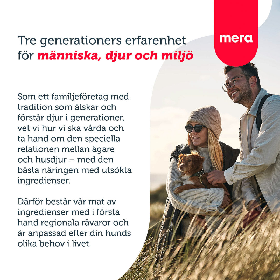 Mera pure sensitive Laks & ris tørrfôr 1 kg lavt fett