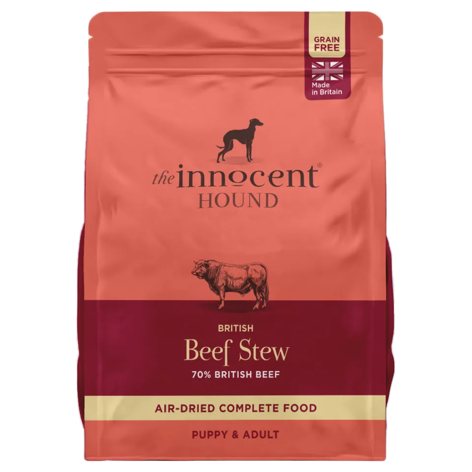 The Innocent Hound Beef Stew hundefôr 1,5kg kornfri