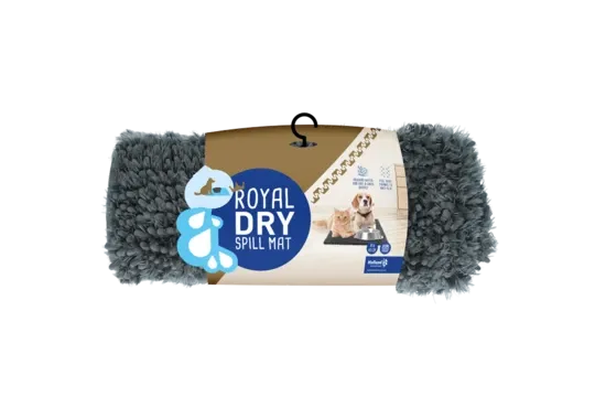 Royal Dry Pet Spill Mat spillmatte 61x45 cm grå