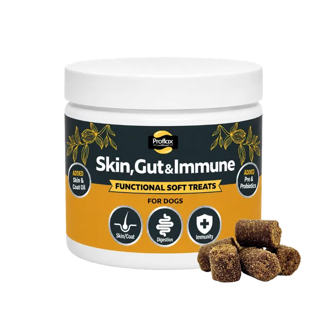 Proflax Skin Gut Immune tyggebiter til hund 120 g hud