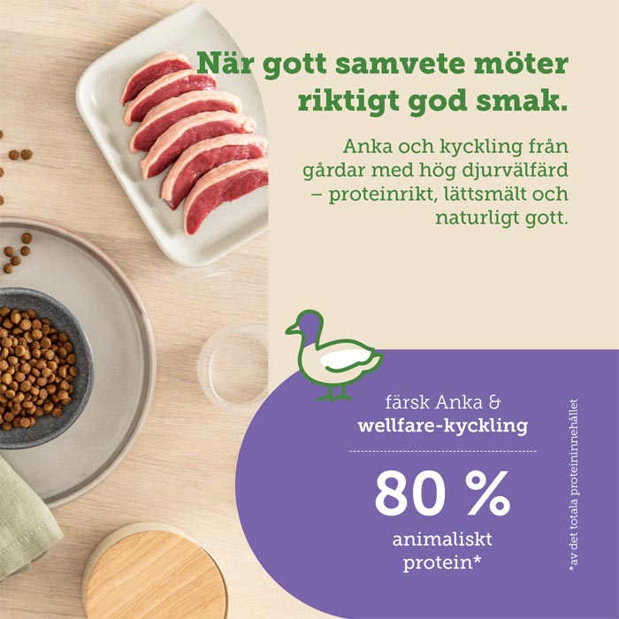 Mera Cats Nature Adult Duck kattemat 400 g and
