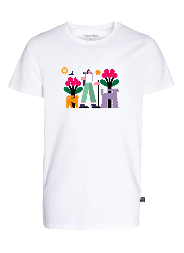 BERRYOMG t-skjorte resirkulert bomull S-XL