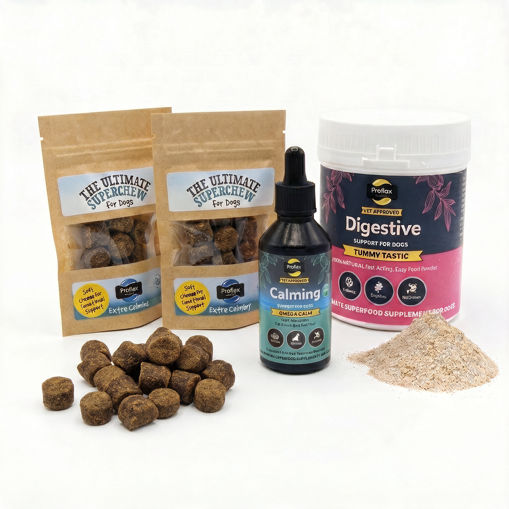Proflax reisesett hund calming olje mage