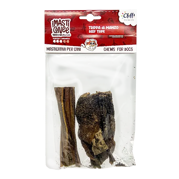 Cliffi Beef Tripe tyggesnack 100 g storfevom