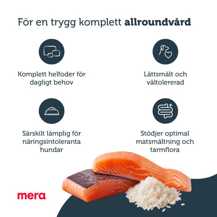 Mera Pure & Light laks hundefôr glutenfri lavfett