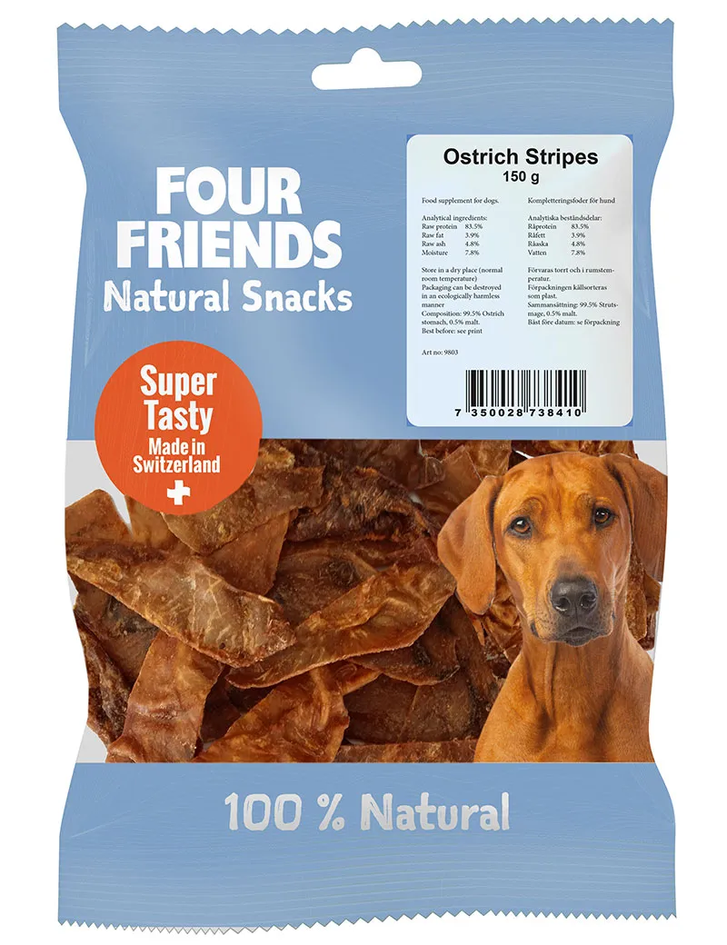 Four Friends Natural Snacks hundesnack struts
