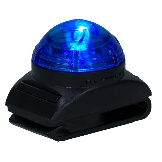 Mera Nightwalk LED-lampe til hundehalsbånd blå synlig 200 m