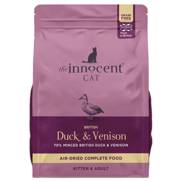 The Innocent Hound Duck & Venison kattemat 1,5kg and og vilt