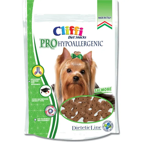 Cliffi Pro Hypoallergenic hundesnacks laks 100 g
