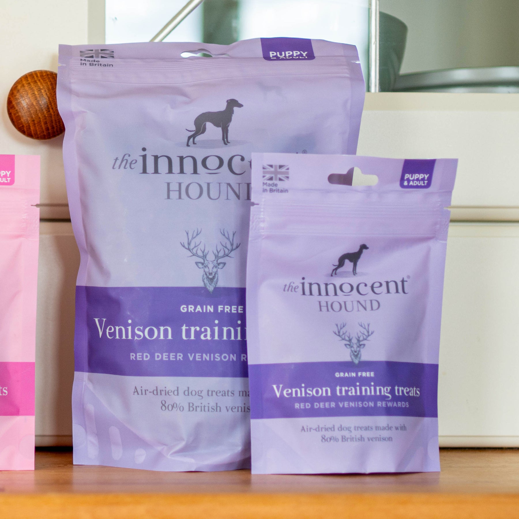 The Innocent Hound Venison treningsgodbiter til hund 70g vilt