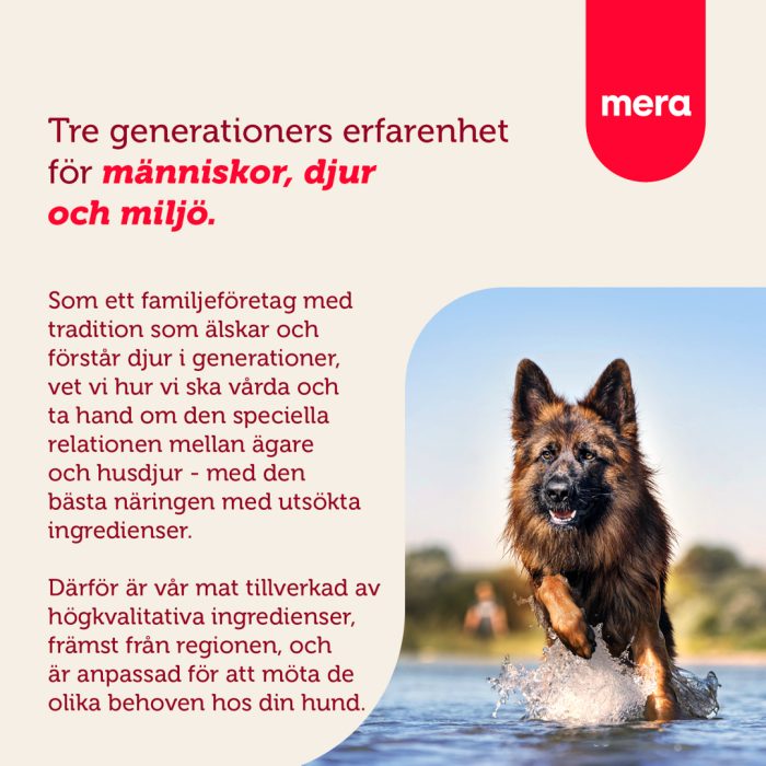 Mera Essential Active tørrfôr hund 12,5 kg kylling