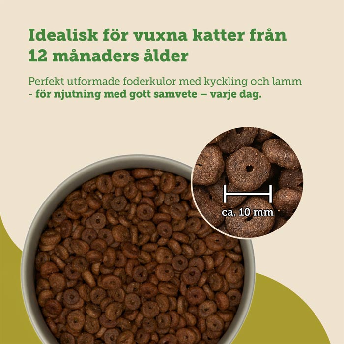 Mera Cats Nature Adult lam kattemat 400 g kornfri