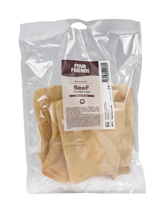 Four Friends Beef Rawhide tyggechips storfe