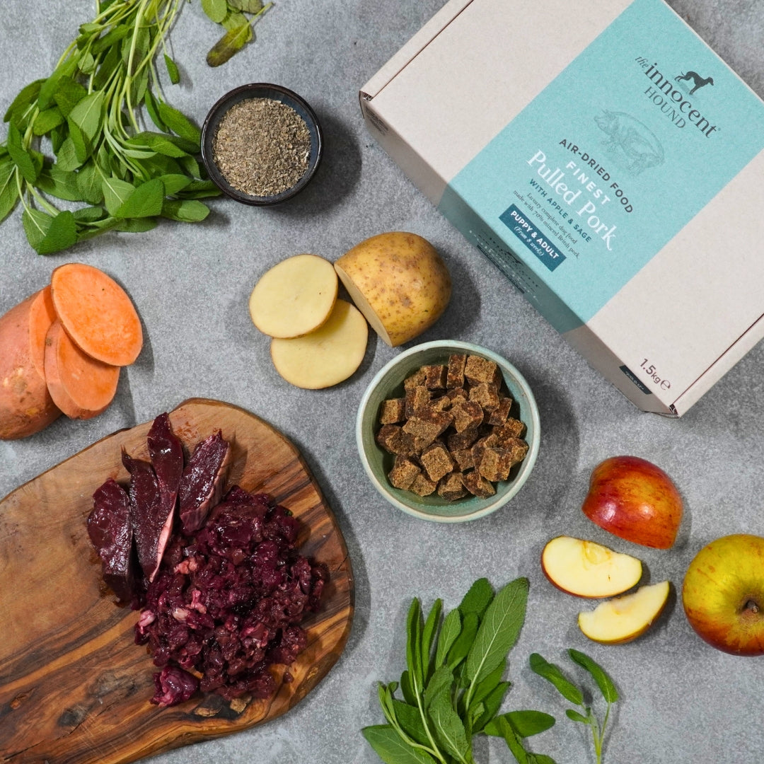 The Innocent Hound Pulled Pork hundefôr 1,5 kg svin