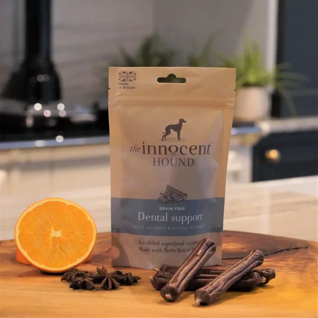 The Innocent Hound Dental Support hundegodbiter lam anis 500 g