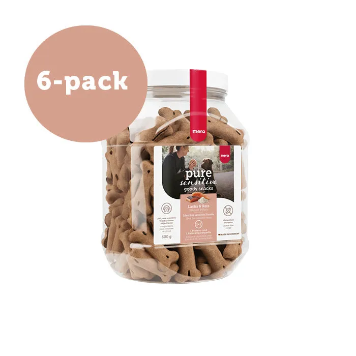 Mera Goody Snacks Laks Ris hundekjeks 3,6 kg