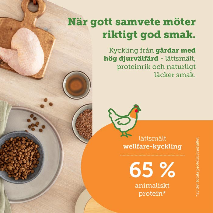 mera Cats Nature Kitten kylling 400 g kornfri
