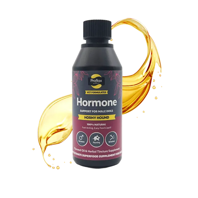 Proflax Horny Hound olje til hannhund 100 ml rolig atferd