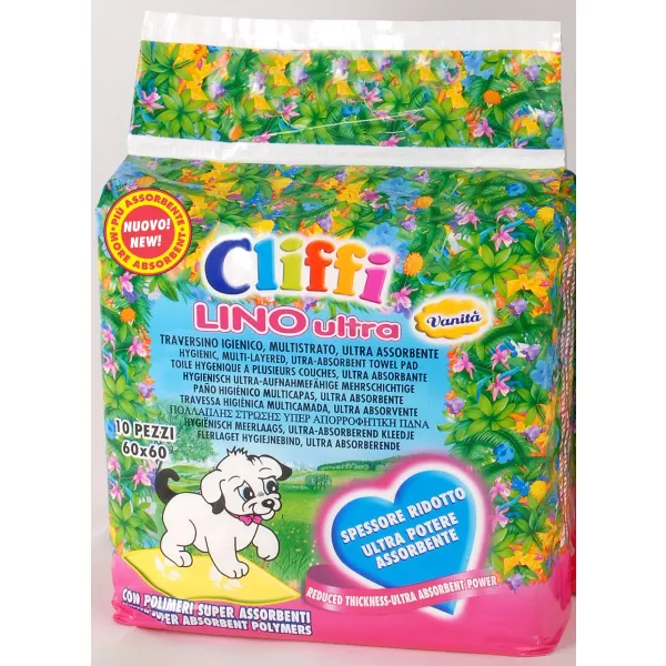Cliffi Lino Ultra tissematte 60x60 cm 10 stk absorberende