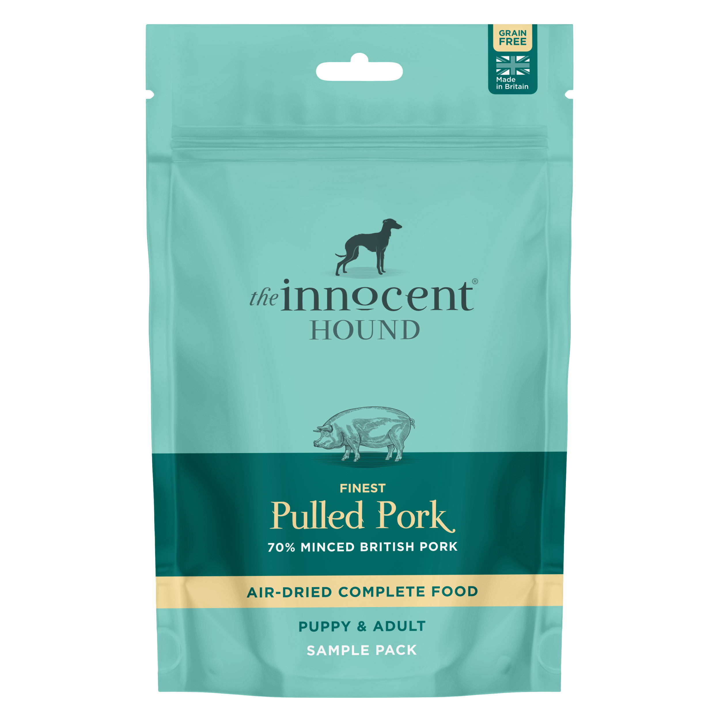 The Innocent Hound Air-Dried hundemat prøve 100 g storfegryte