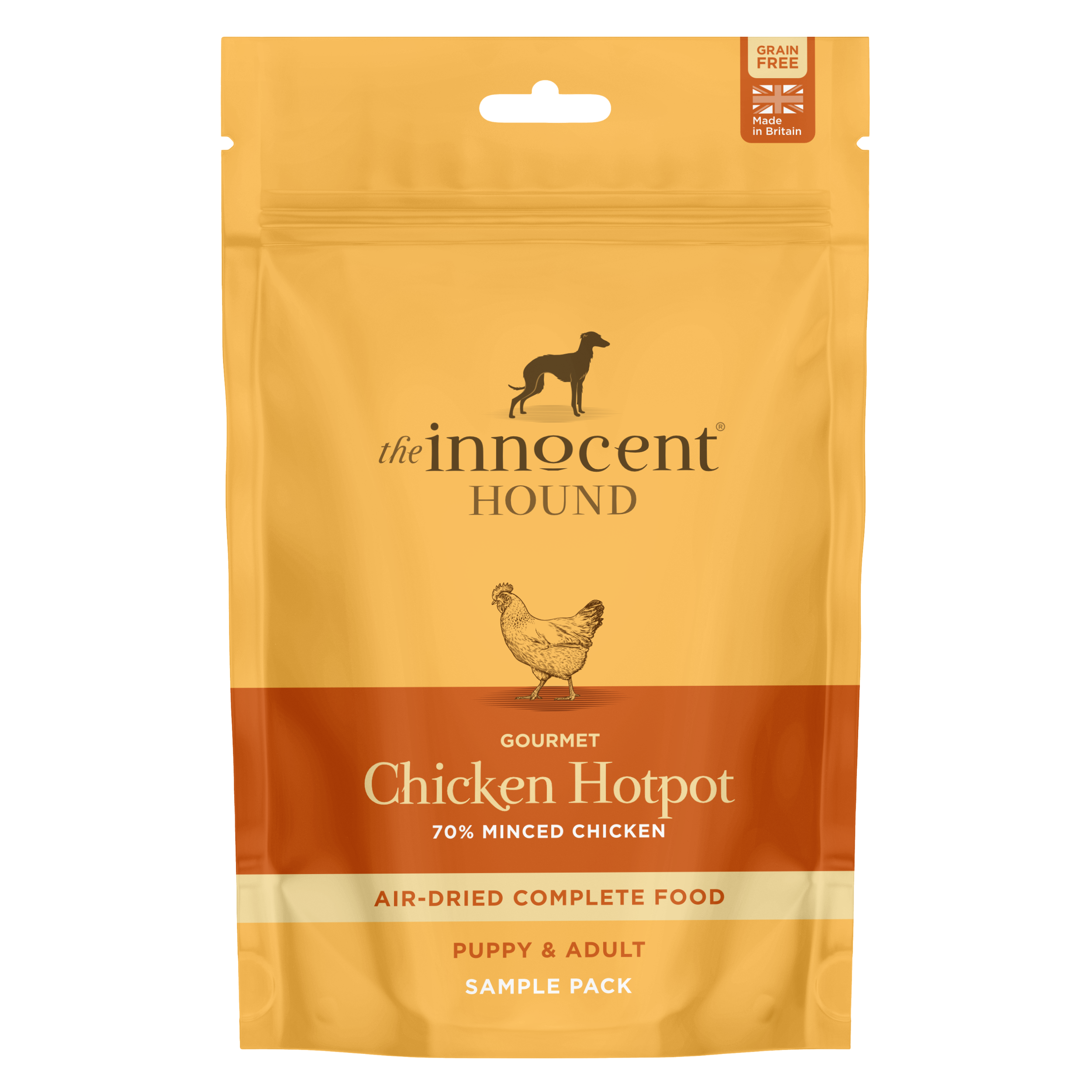 The Innocent Hound Air-Dried hundemat prøve 100 g storfegryte
