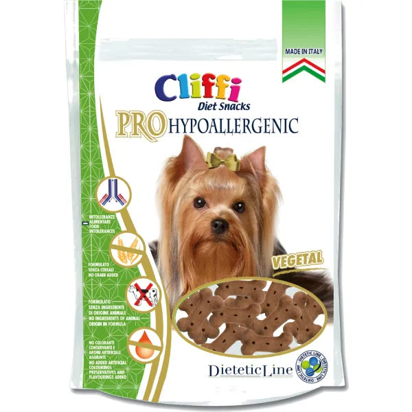 Cliffi Pro Hypoallergenic Vegetal hundesnacks 100 g soya